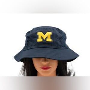 Legacy Navy Blue Michigan Bucket Hat Size Small/Medium